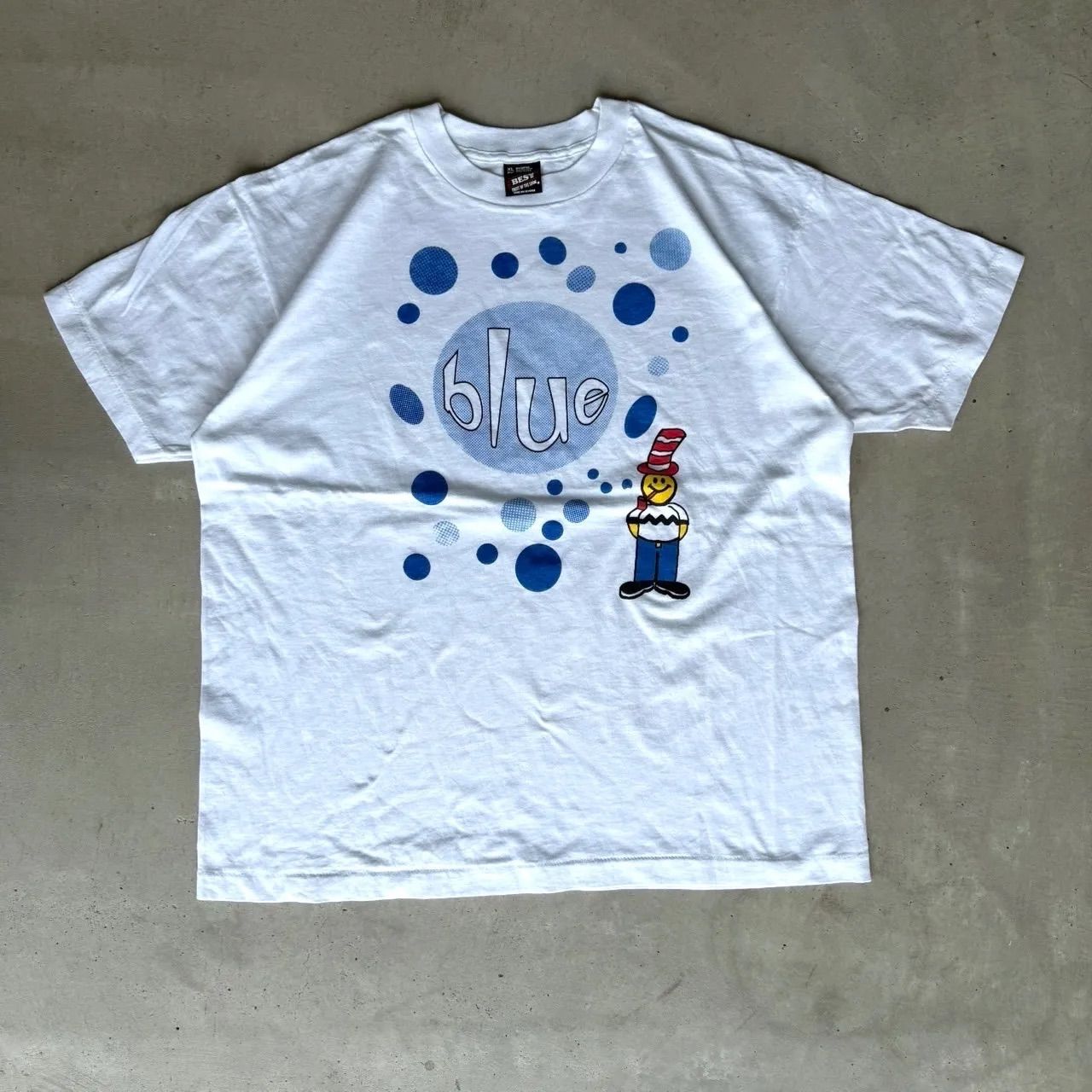 90s vintage smile blue ヴィンテージ 古着 Tシャツ - メルカリ