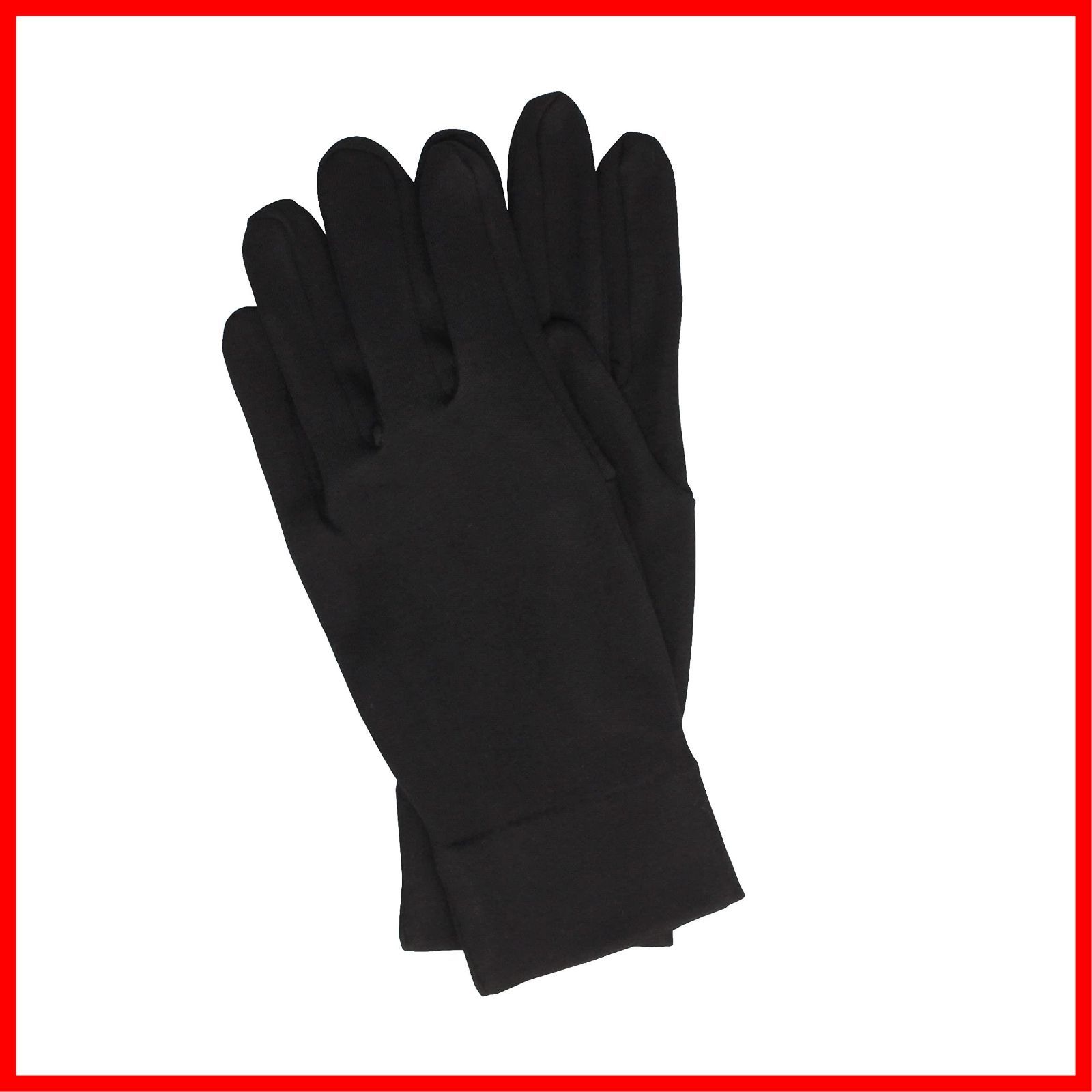 在庫 裏起毛 フォーマルグローブ 軽防寒スムス手袋 男女兼用 G-555 おたふく手袋 ブラック ボディタフネス M