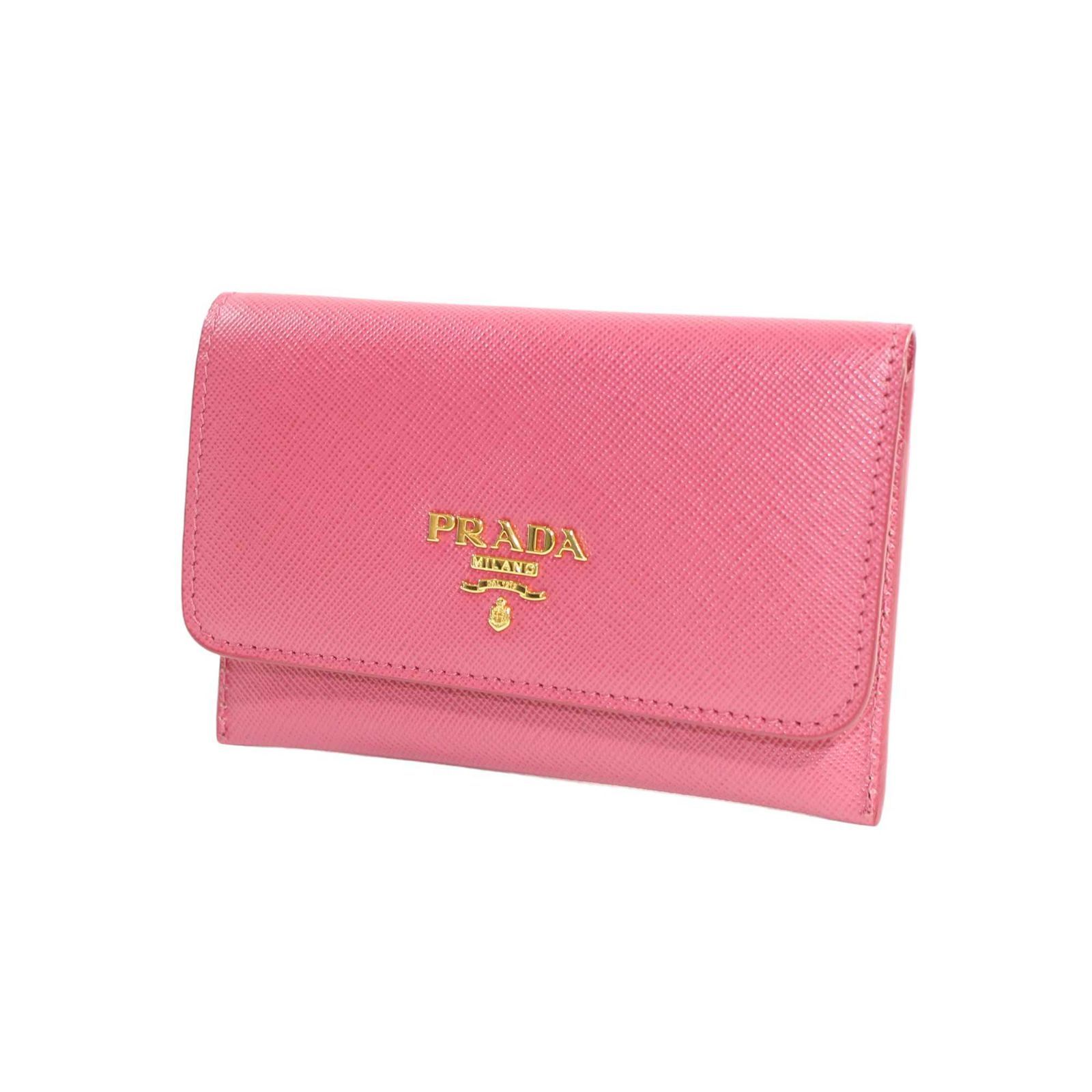 PRADA プラダ 2MO738 カードケース サフィアーノ ピンク レディース