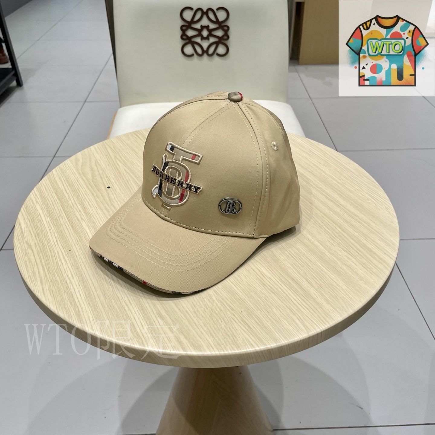 バーバリー　Burberry ベースボールキャップ バーバリー（Burberry）ベースボールキャップ03 - メルカリ