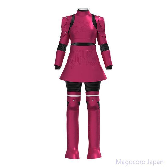 コスプレ衣装メーガン2.0同款ハロウィン子供戦闘服ドレス
