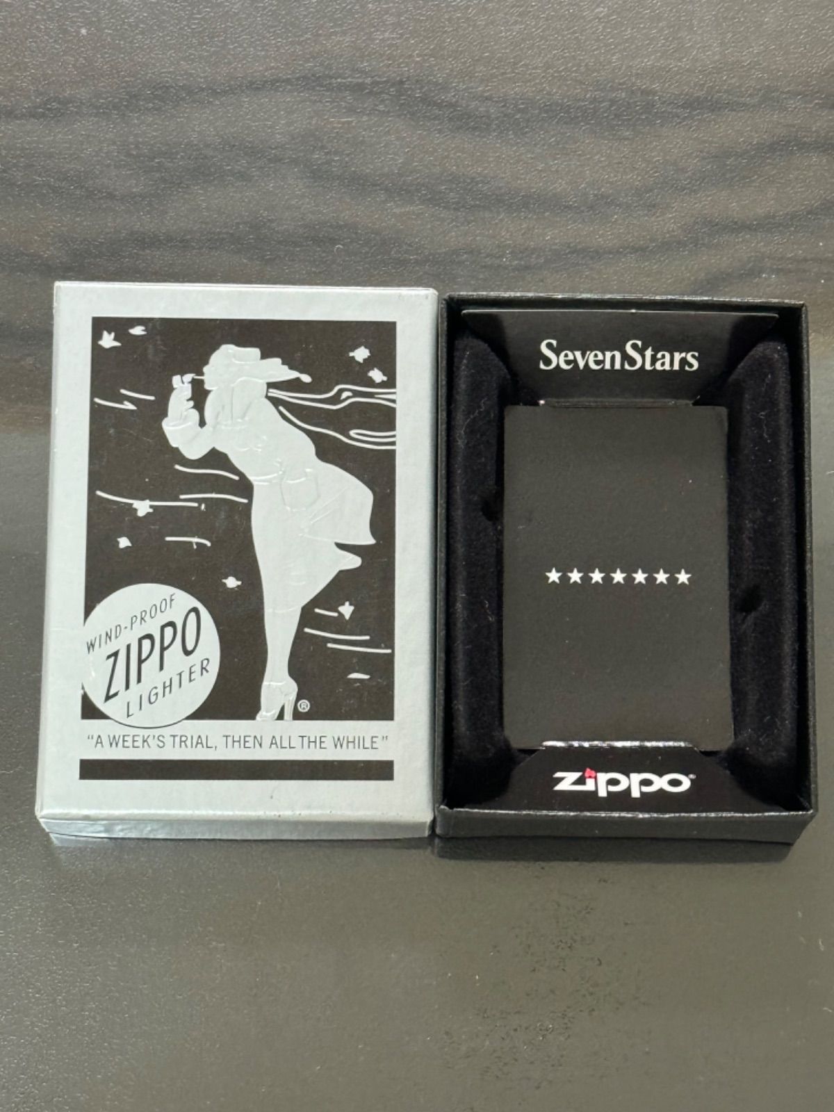 zippo Seven Stars 1935REPLICA セブンスター 1935レプリカ 2014年製 ...
