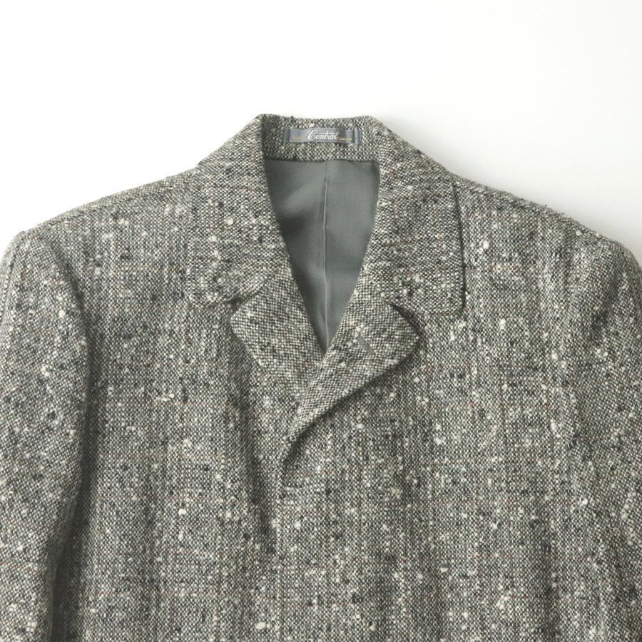 美品 CENTRAL セントラル AGALEAN TWEED ネップ入り シャネル