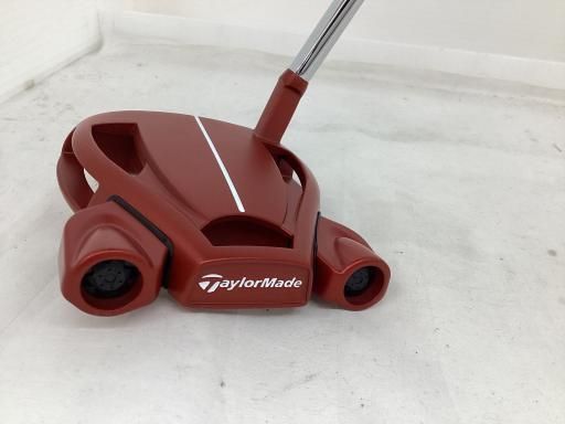 テーラーメイド Spider RED スモールスラント 33インチ レフティ パター PT スチール フレックスその他 メンズ 男性用 左利き レフティ 左用 Cランク ゴルフクラブ