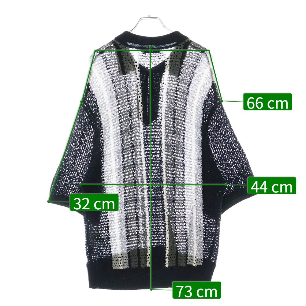 FLAGSTUFF グレー系 ストライプ ポロシャツ PUMA ストライプポロシャツ グレー系 XL - メルカリ