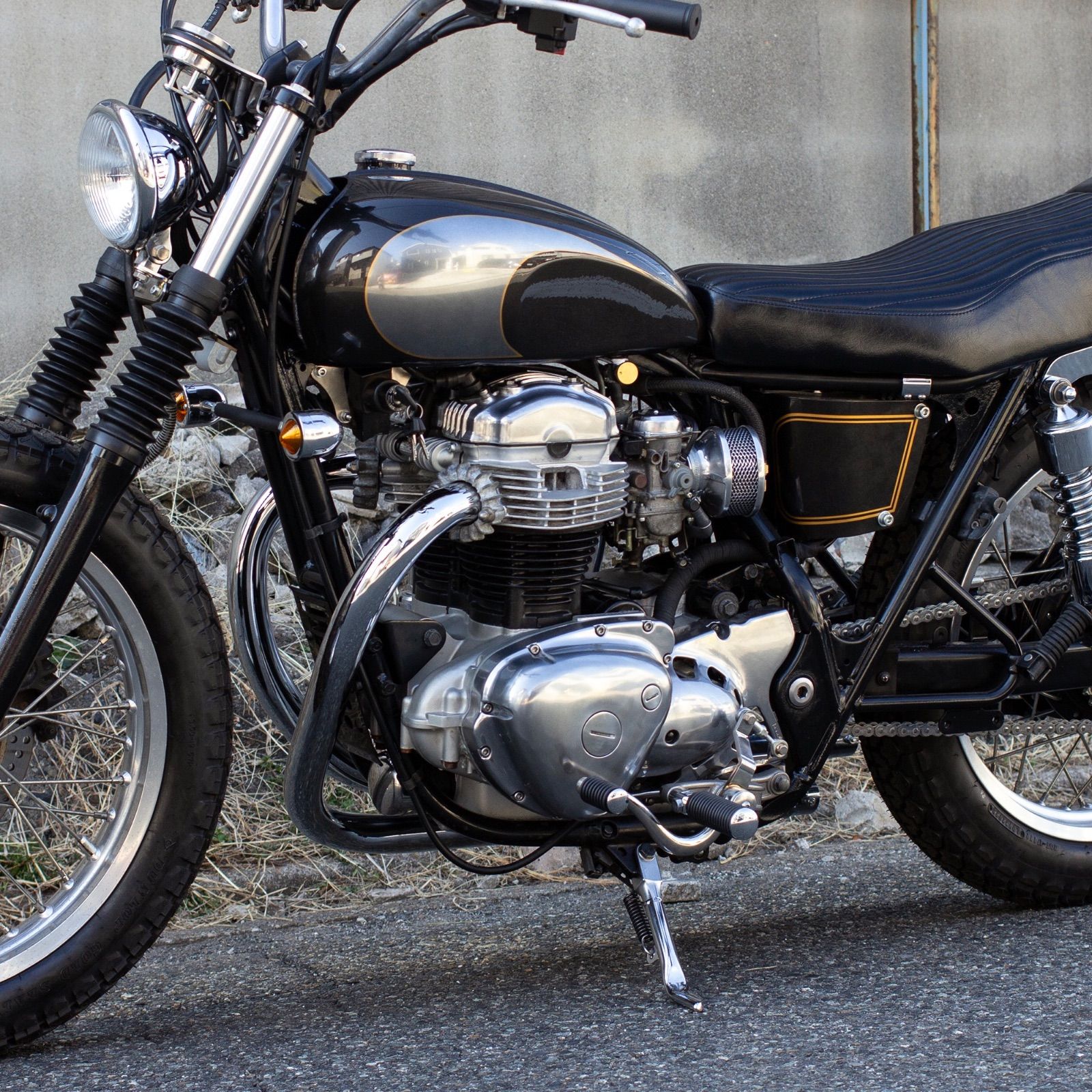 W650 400 800用 ミッドコントロールキット MOTOR ROCK MR-SM086 BRIGHTFACE_UK
