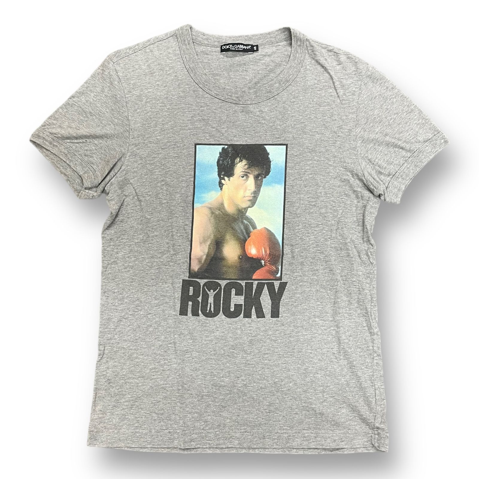 国内正規 DOLCE&GABBANA ROCKY PRINT TEE ロッキー プリント T