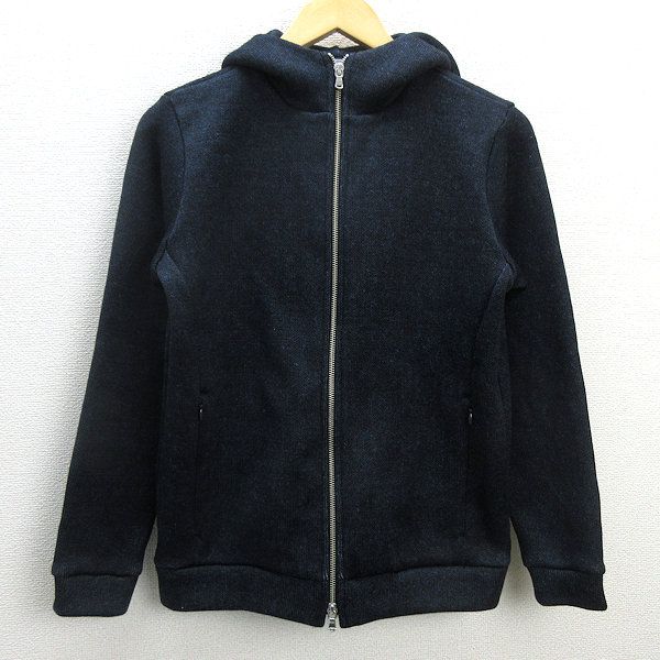 D□ユナイテッドアローズ/B&Y フルジップパーカー【S】紺/MENS/29【中古】 - メルカリ