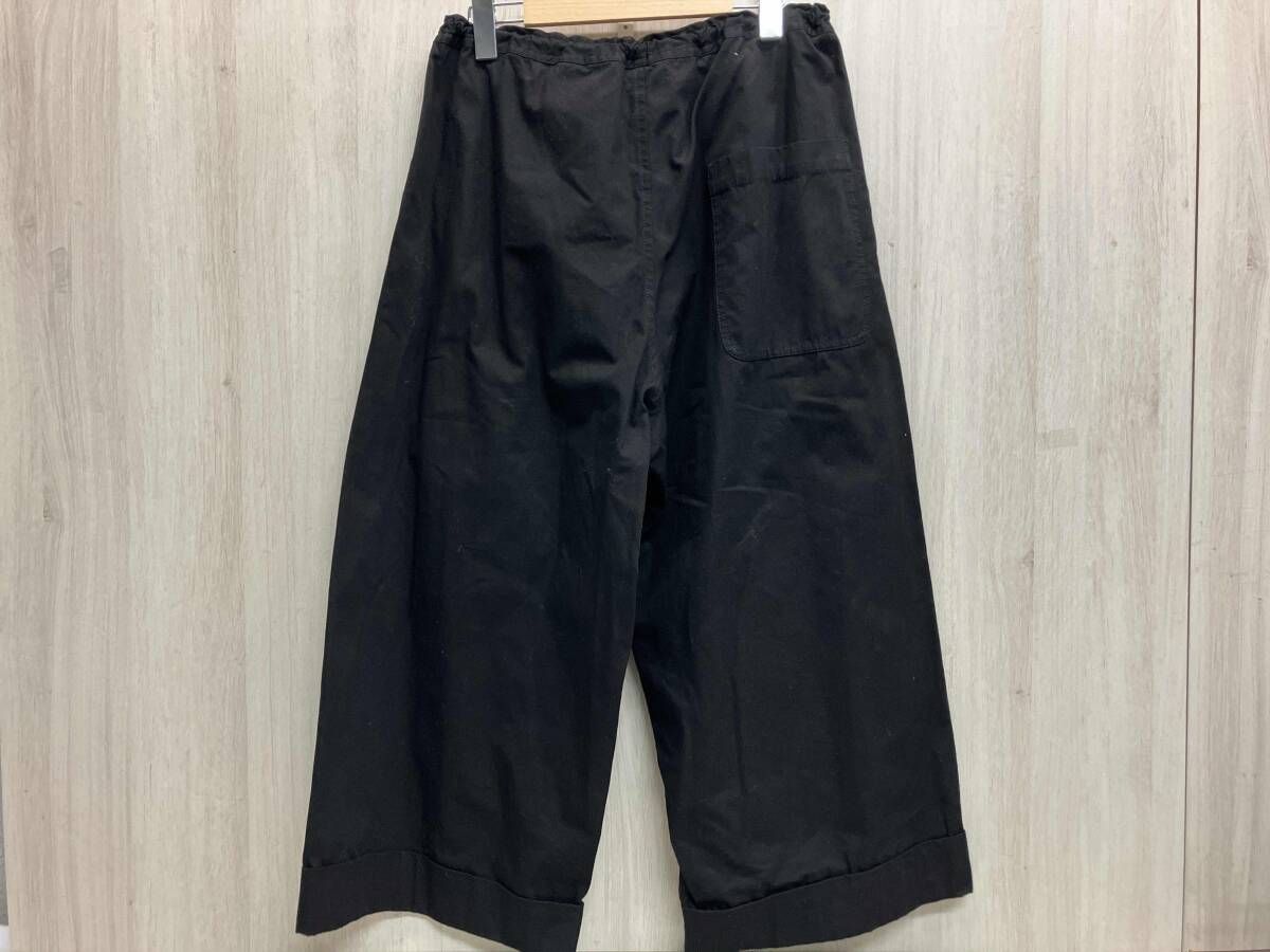 Y s ワイズ レディースパンツYE-P18-018 ワイドパンツ | ブラック 黒