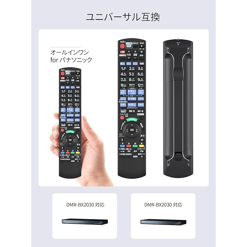 Panasonic DMR-BX2030 新品HDD交換済+新品リモコン Panasonic DMR-BX2030 新品HDD交換済+新品リモコン - メルカリ
