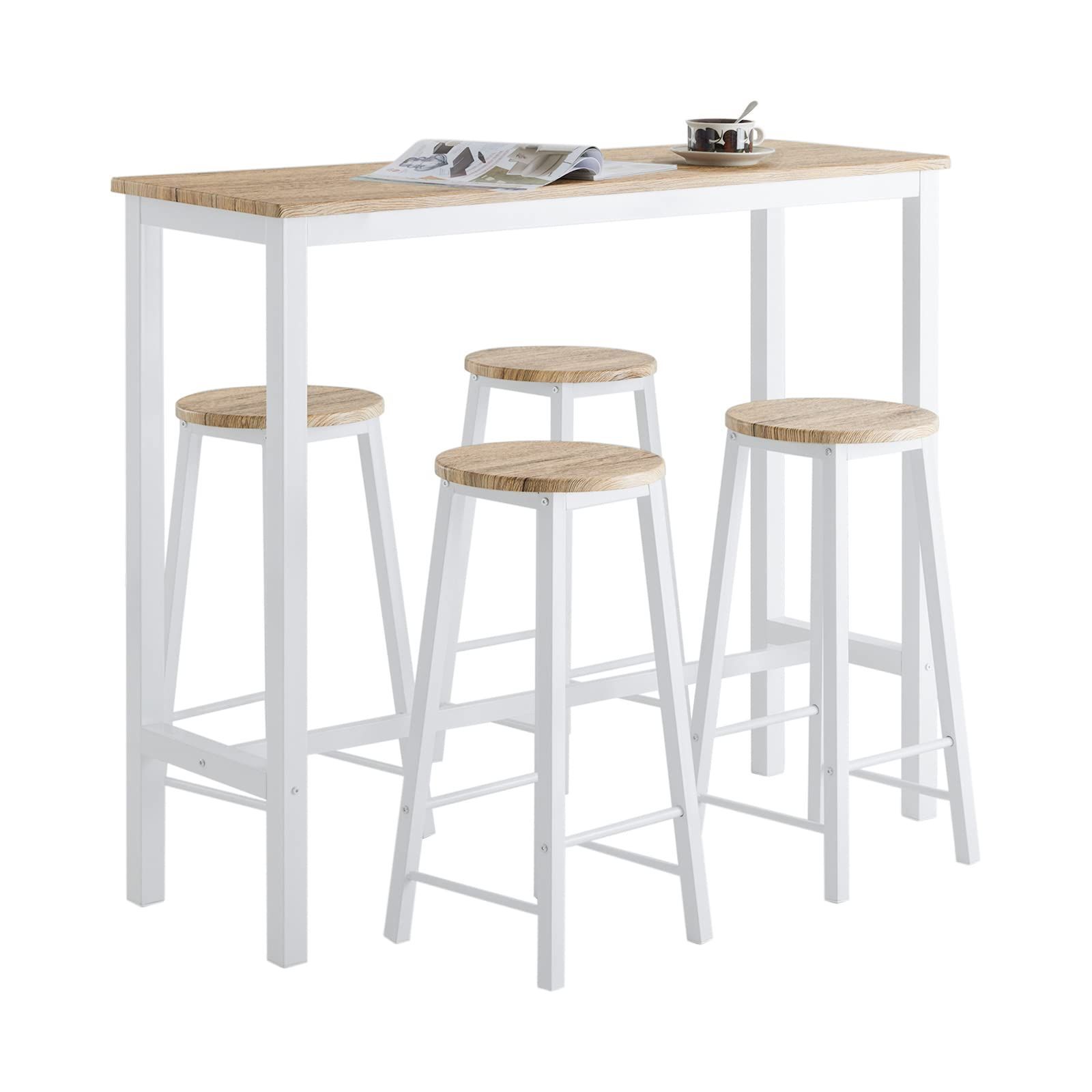 新着商品】SoBuy カウンターテーブル ダイニングテーブル 4人用 バー 