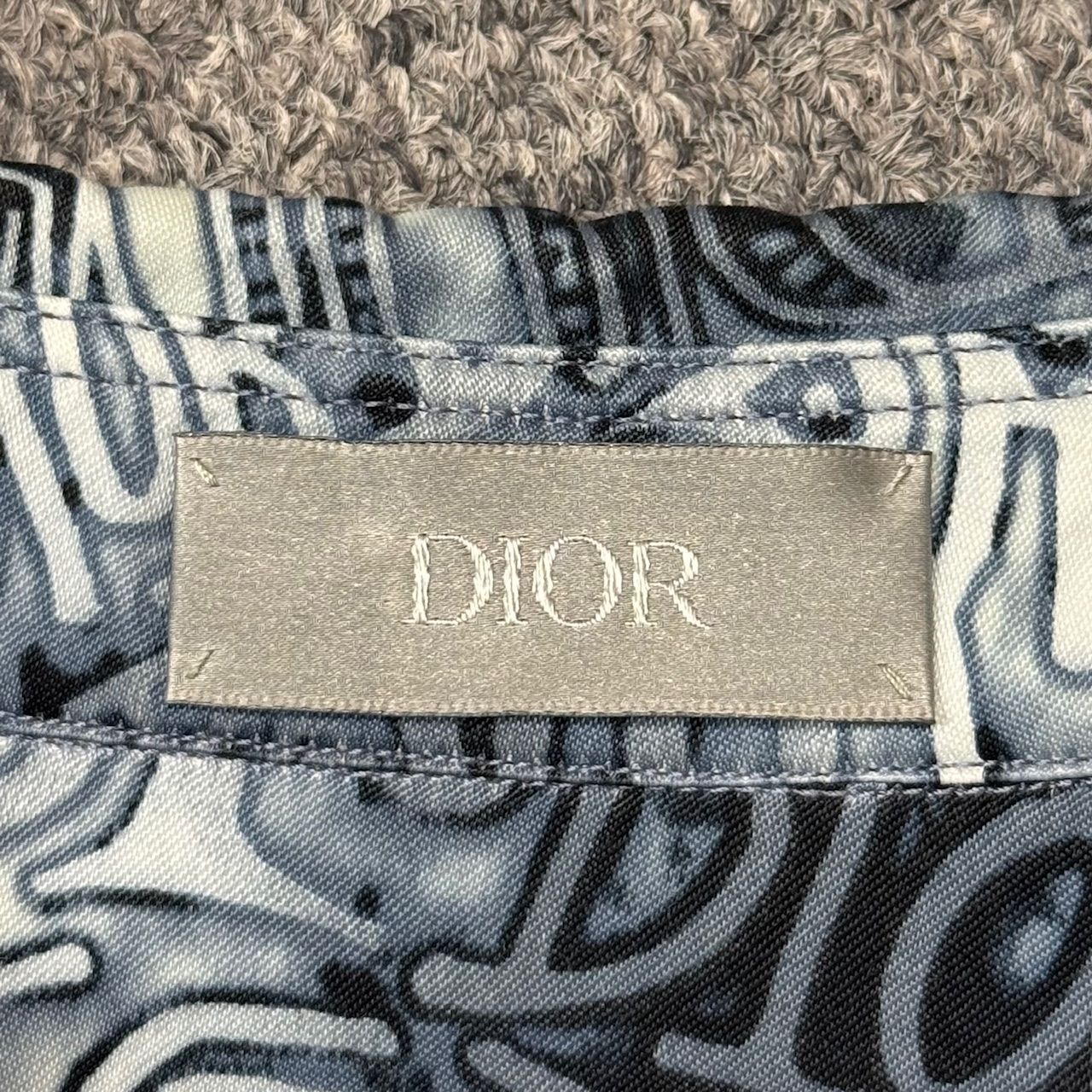 国内正規 DIOR × SHAWN STUSSY 20AW ロゴ総柄シャツ 半袖 国内正規 DIOR × SHAWN STUSSY 20AW ロゴ総柄シャツ 半袖
