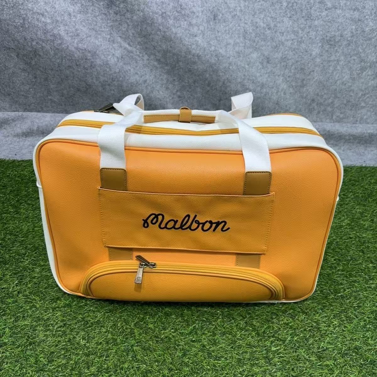 Malbon Golf マルボンゴルフ ボストンバッグ 大容量 防水 耐摩耗性 人気商品】malbon golf（マルボンゴルフ） ボストンバッグ