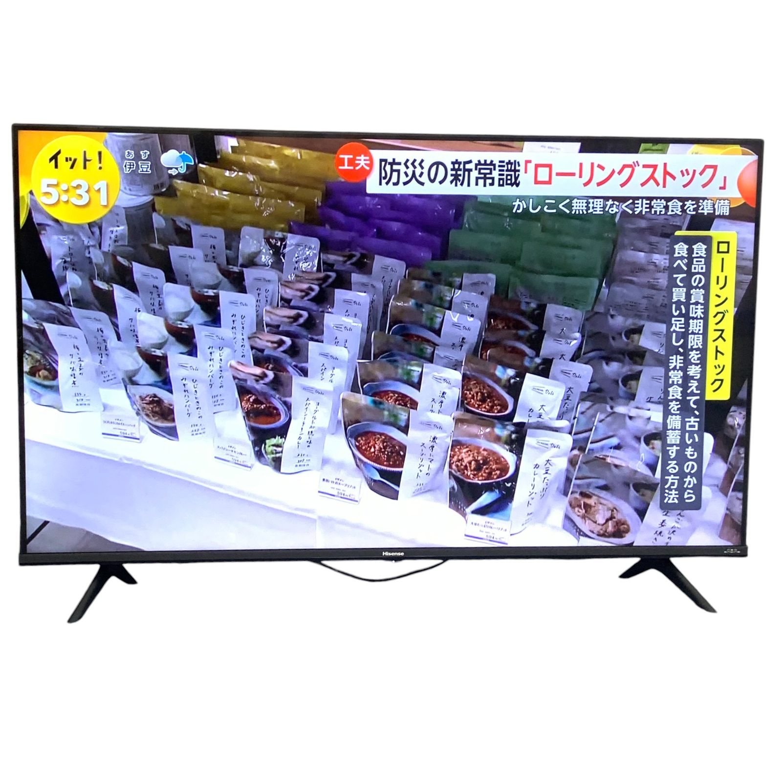 2021年製・美品】Hisense ハイセンス 液晶テレビ 43E6G - メルカリ