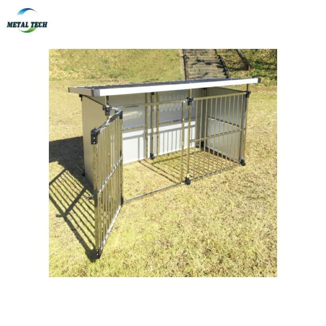 メタルテック ステンレス製 マルチ犬舎 幅191.5ｘ奥行97ｘ高さ117cm 犬小屋 DFS-M1 ペットケージ ペットマルチサークル 犬 ケージ WWW_NOITHATQUANGTHANH_NET