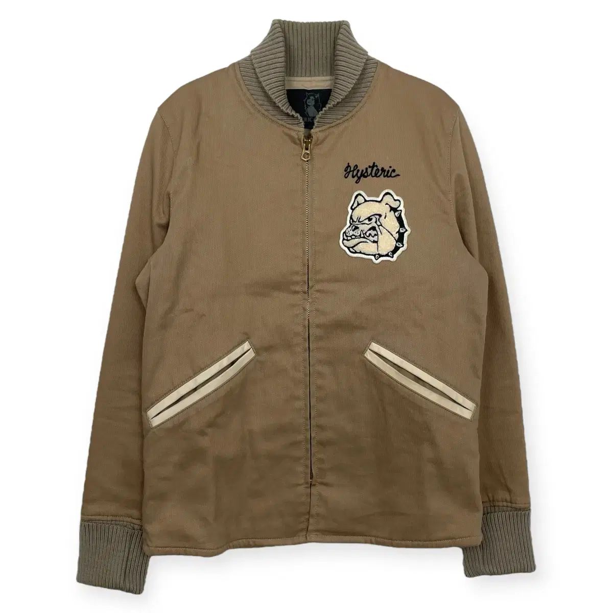 HYSTERIC GLAMOUR ヒステリックグラマー カラー バーシティ ジャケット