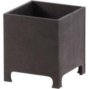 数量限定，定番【新品・3営業日で発送】SG Wonder zone 角枡脚付L L付 アレンジベース器 華の舞 (790-023K)【入数:48】 花瓶・花器・フラワーベース