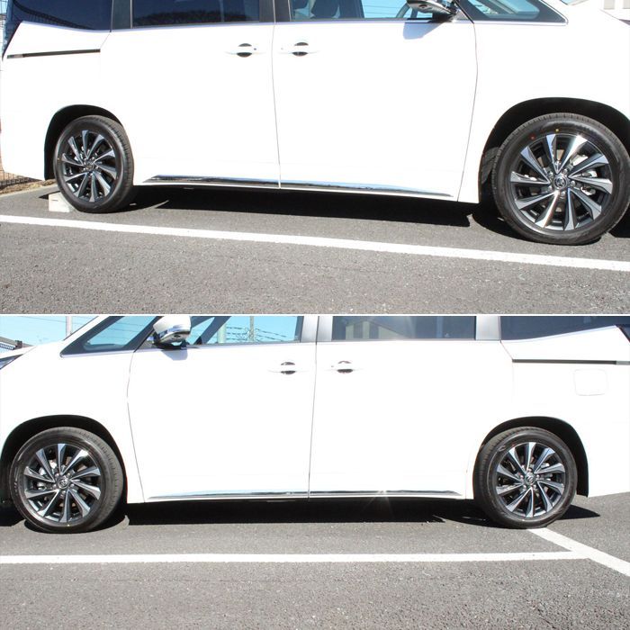 90ノア・ヴォクシー モデリスタ サイドスカート ヴォクシー MODELLISTA サイドスカート ※ユニバーサルステップ付