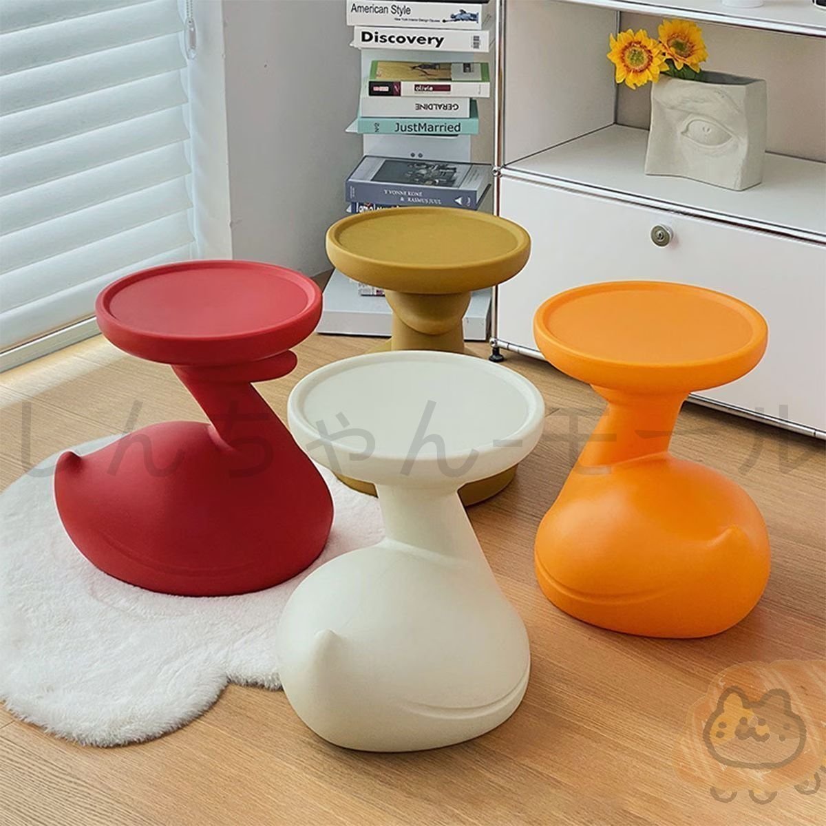 新しい♥ サイドテーブル アヒル 鴨 コヒーテーブル ローテーブル ベッドサイドテーブル テーブル 机 カモのデザイン 韓国インテリア