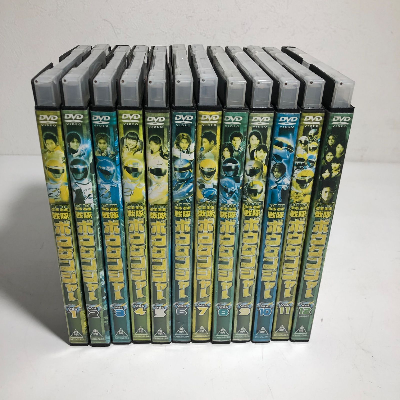 ☆お値下げ！ 轟轟戦隊 ボウケンジャー DVD 全長12巻セット レンタル