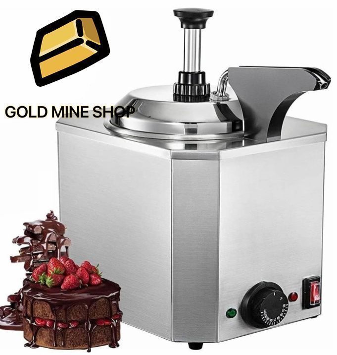 業務用チョコレートジャムウォーマー 30-110℃ソースポンプディスペンサー 加熱チョコレートポンプステンレススチールフードウォーマー