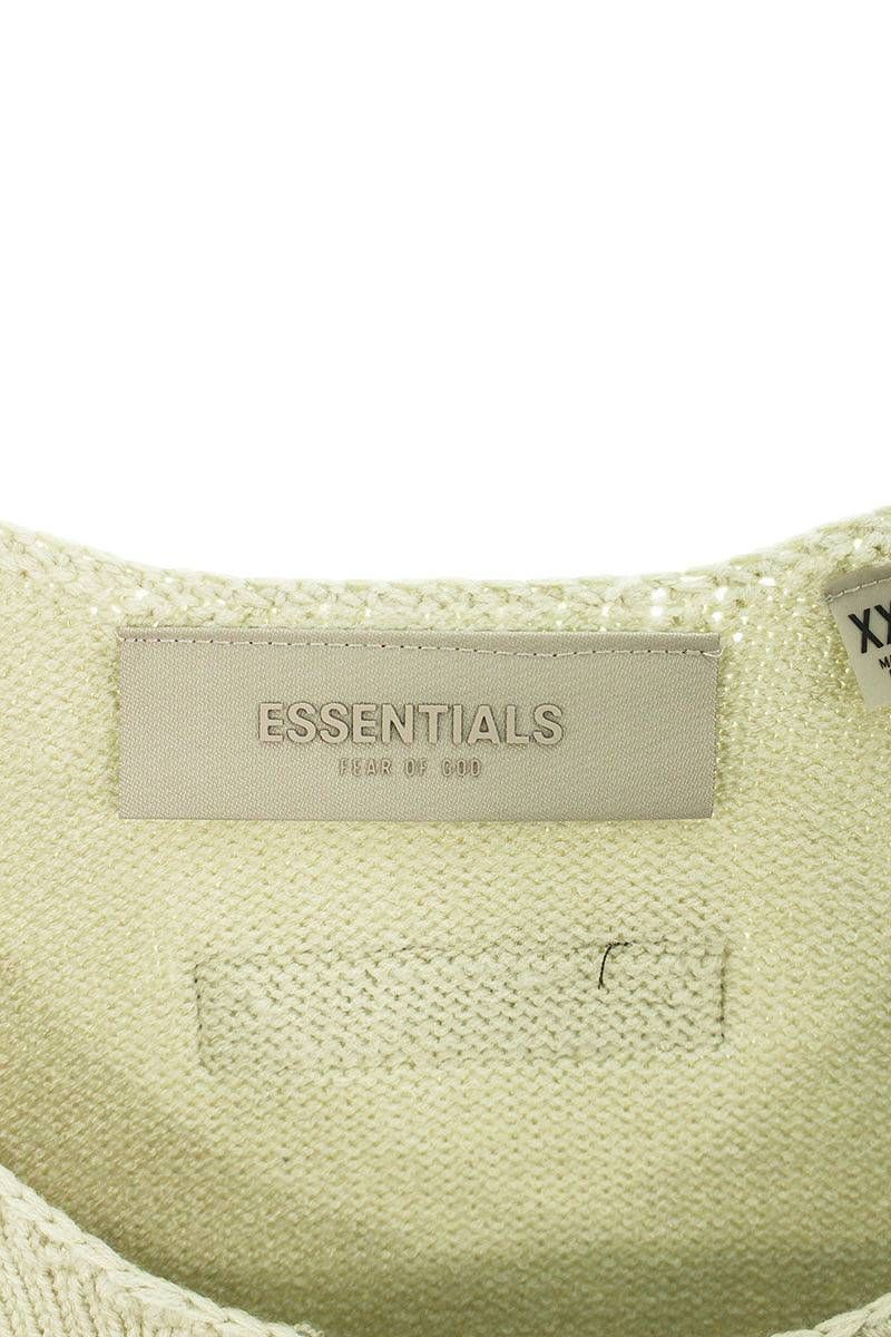 フォグ ESSENTIALS Raw Edge Sweater Iron 1977ロゴクルーネックニット