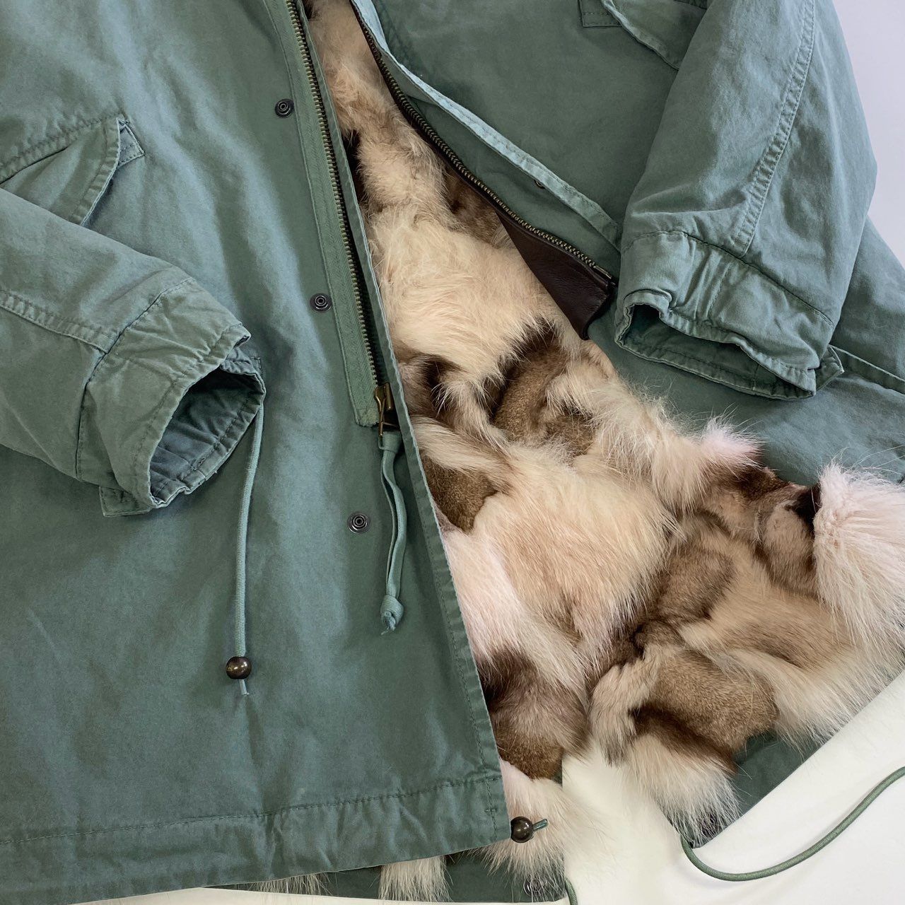 86j11 Mr&Mrs ITALY ミスターアンドミセスイタリー リアルファー