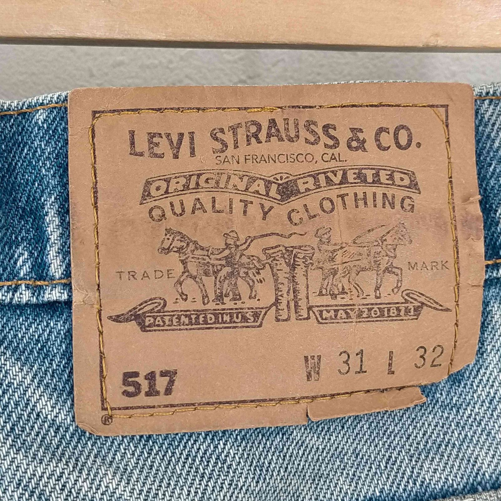 リーバイス Levis 90S USA製 517 ボタン裏575 オレンジタブ ブーツ