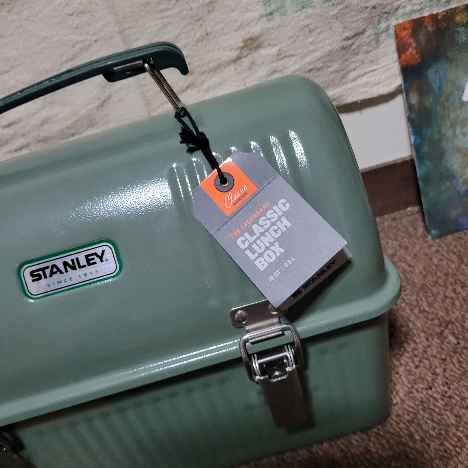 スタンレー クラシックランチボックス 9.4L カーキ色