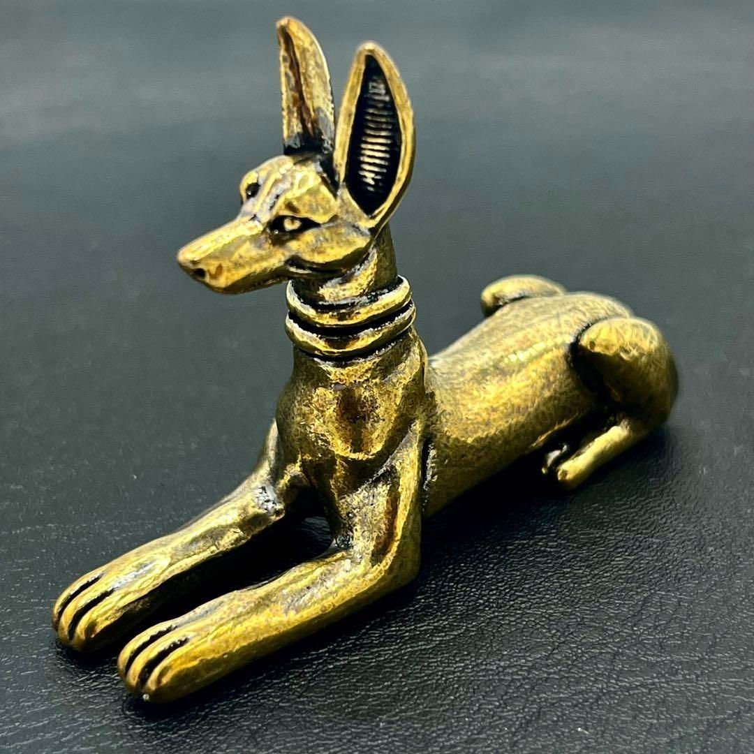 KM046 アヌビス神 犬 古代エジプト 像 置物 置き物 インテリア 新品