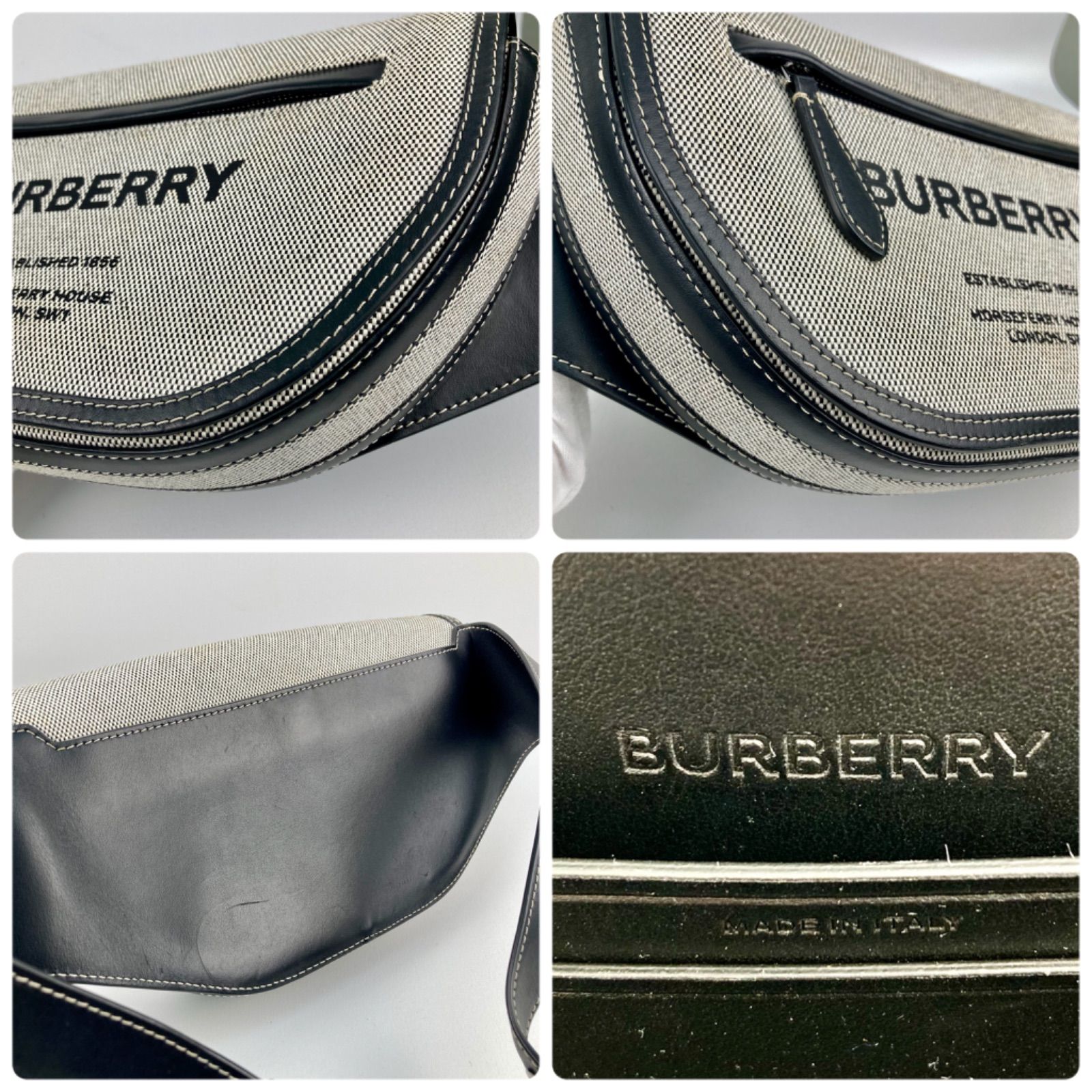 最終値下げ】BURBERRY バーバリー バムバッグ ボディバッグ ウエスト 