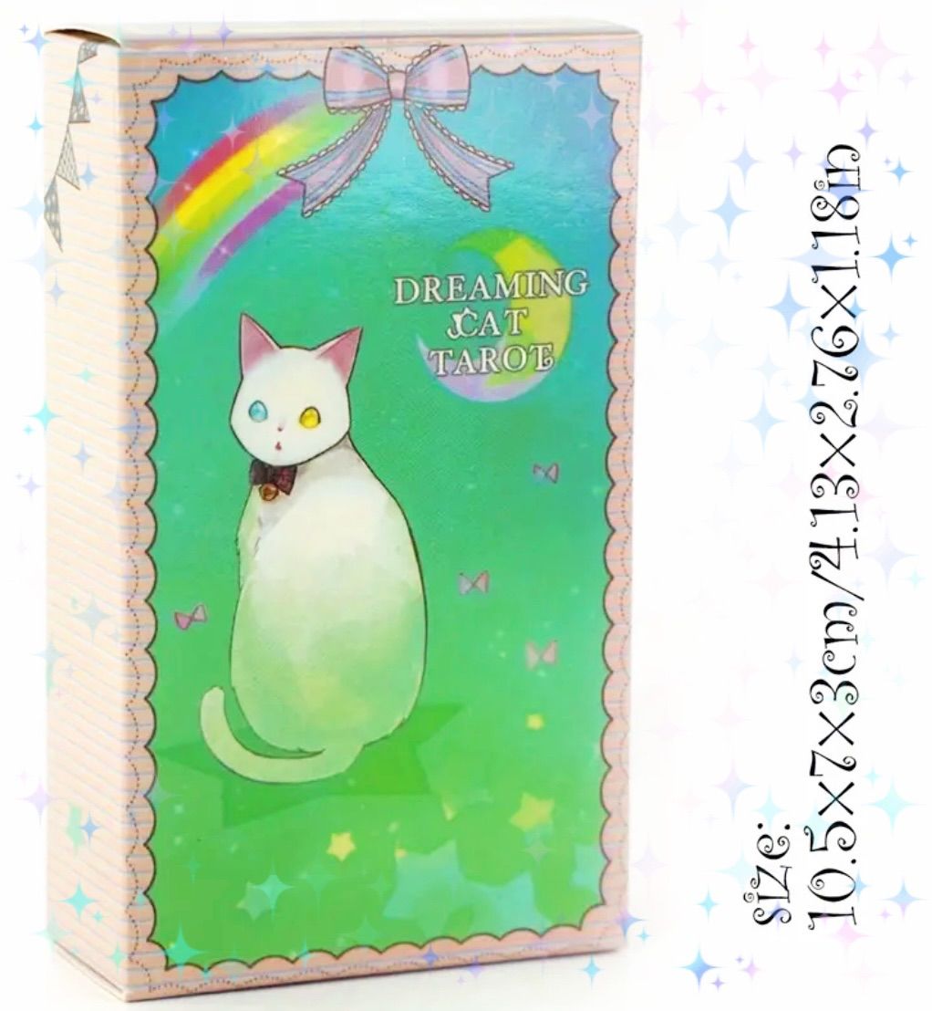 日本未入荷✨招き猫ルノルマン　タロット　オラクル　ルノルマンカード タロットカード 占い ドリーミング キャット 猫 かわいい 未開封