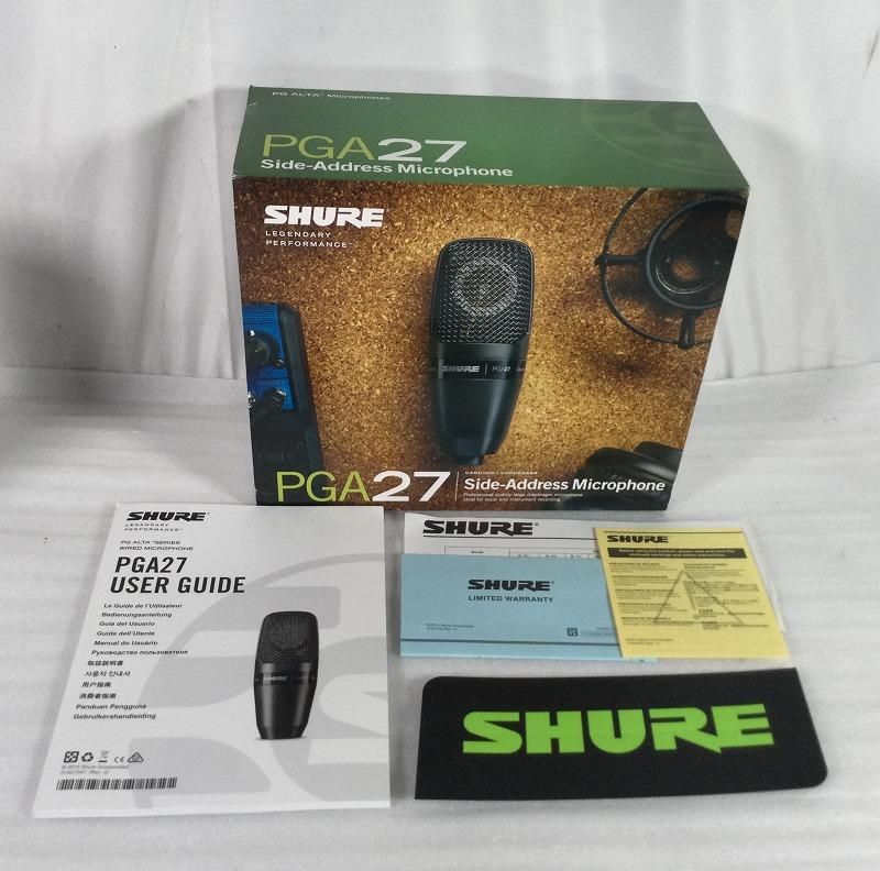 SHURE シュア オーディオその他 サイドアドレス カーディオイド
