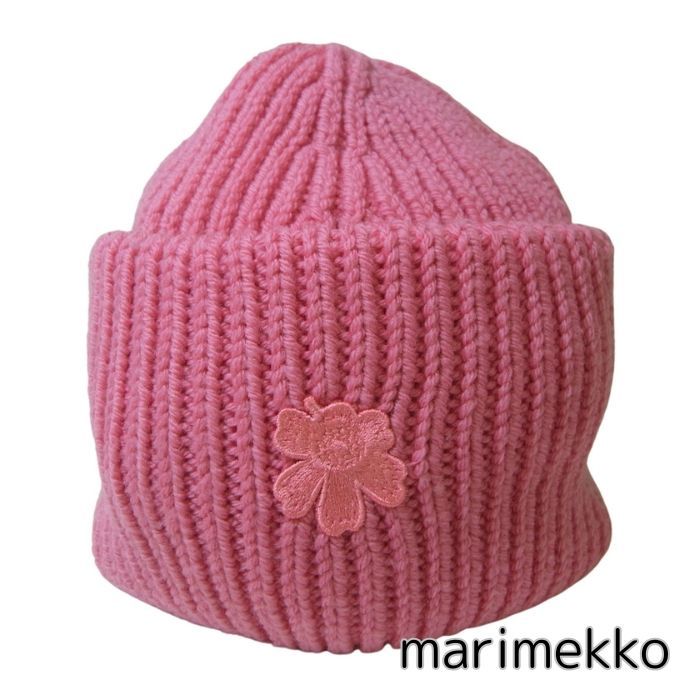 marimekko ビーニー ニットキャップ ウニッコ Ludia Solid 【公式通販】
