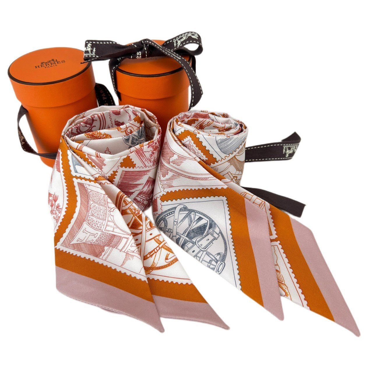 新品未使用 HERMES エルメス Twilly ツイリー マルチカラー