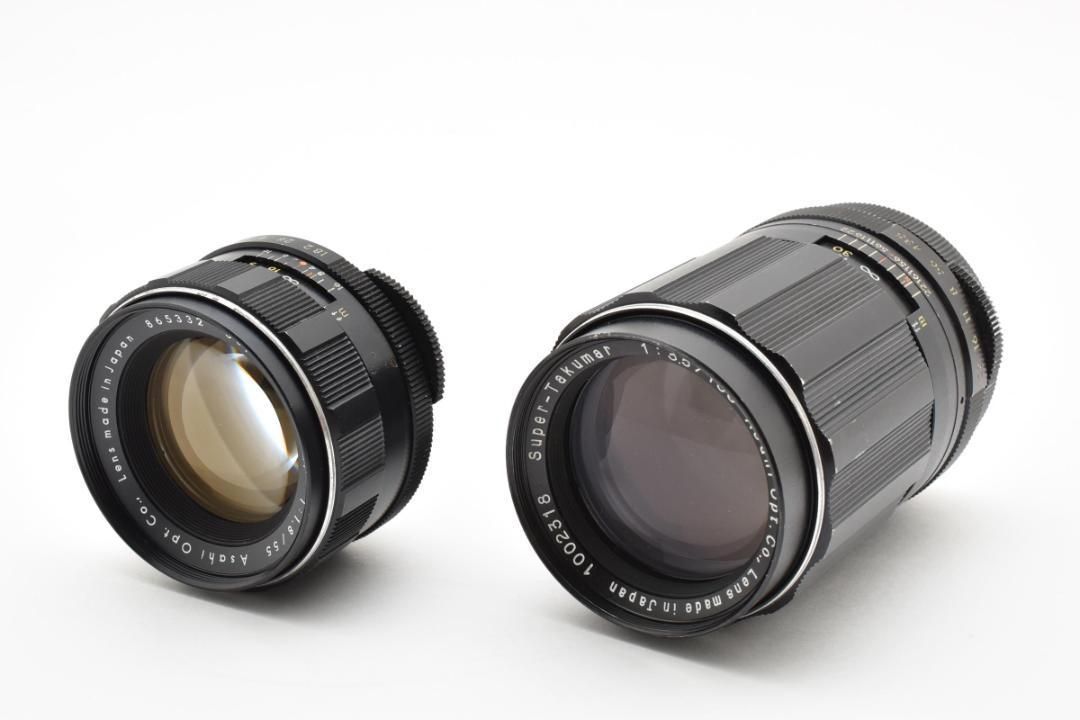 ◎前期型2本セット◎ Super Takumar 55mm 135mm C087 ◎前期型2本セット◎ Super Takumar 55mm 135mm C087 - メルカリ