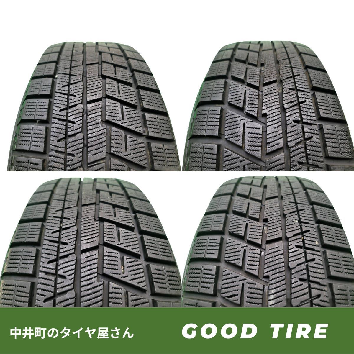 215 60R16 ヨコハマ ICEGUARD IG60 製 冬用 4本 8.5分山 タイヤ タイヤ オデッセイ エスティマ クラウン 6978