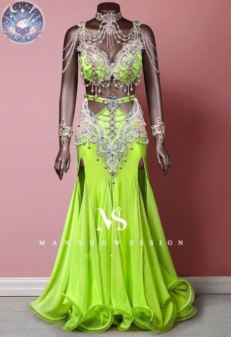 新品 未使用 新作 ベリーダンス衣装 セットアップ ブラスカート色変更