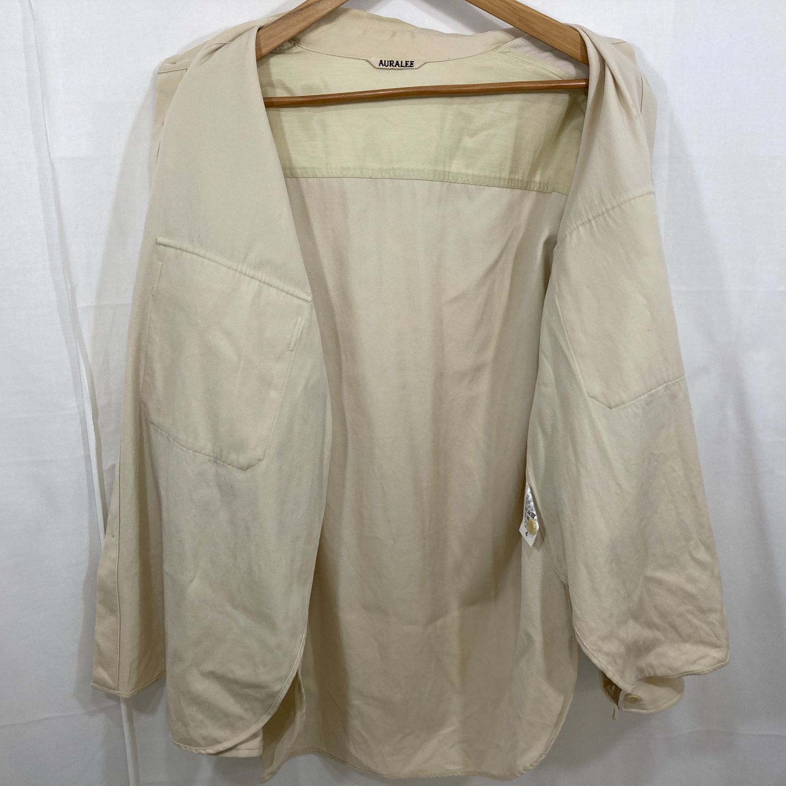 AURALEE WOOLMAX GABARDINE SHIRTS オーラリー 4 07121505_5d282343da22e.jpg