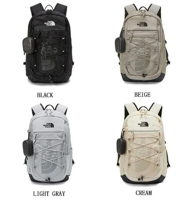  全新品ノースフェイス リュック 通学 30L THE NORTH FACE WHITE LABEL NM2DP00J SUPER PACK ポーチ付き バックパック ブラック メンズ レディース