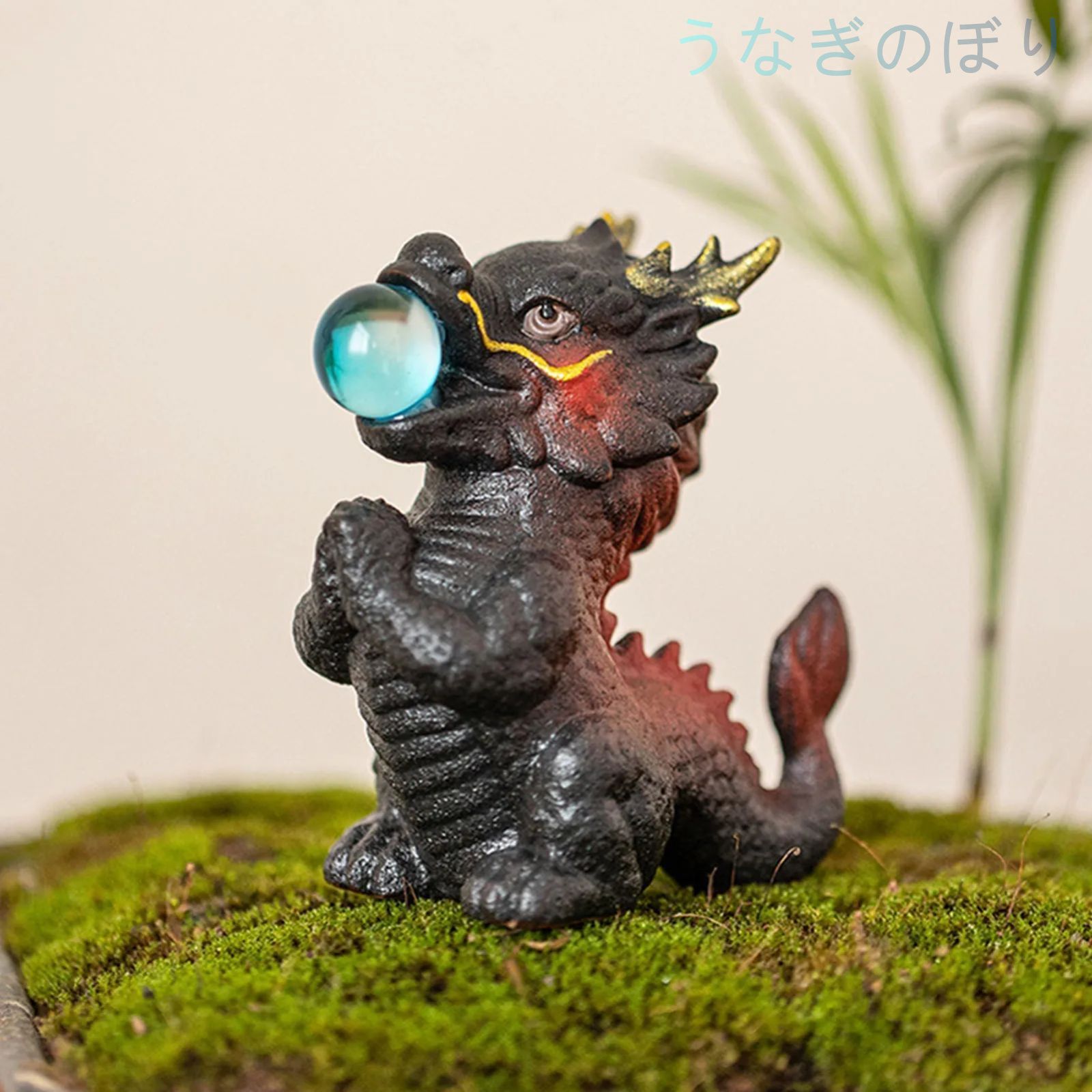 セラミック中国のドラゴン像、ドラゴンの置物 ホーム＆キッチン ロード 