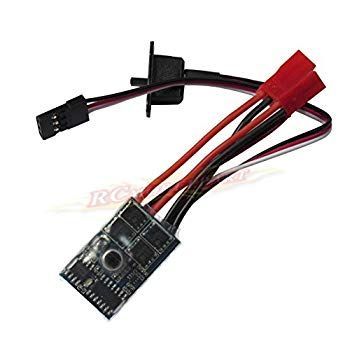 【非常に良い】Hobbypower RC 10A ESC Brushed スピード コントローラー 適用 1/16-24 RC カー、 ボート、 トランク 「w/brake」ブレーキ付け rdzdsi3