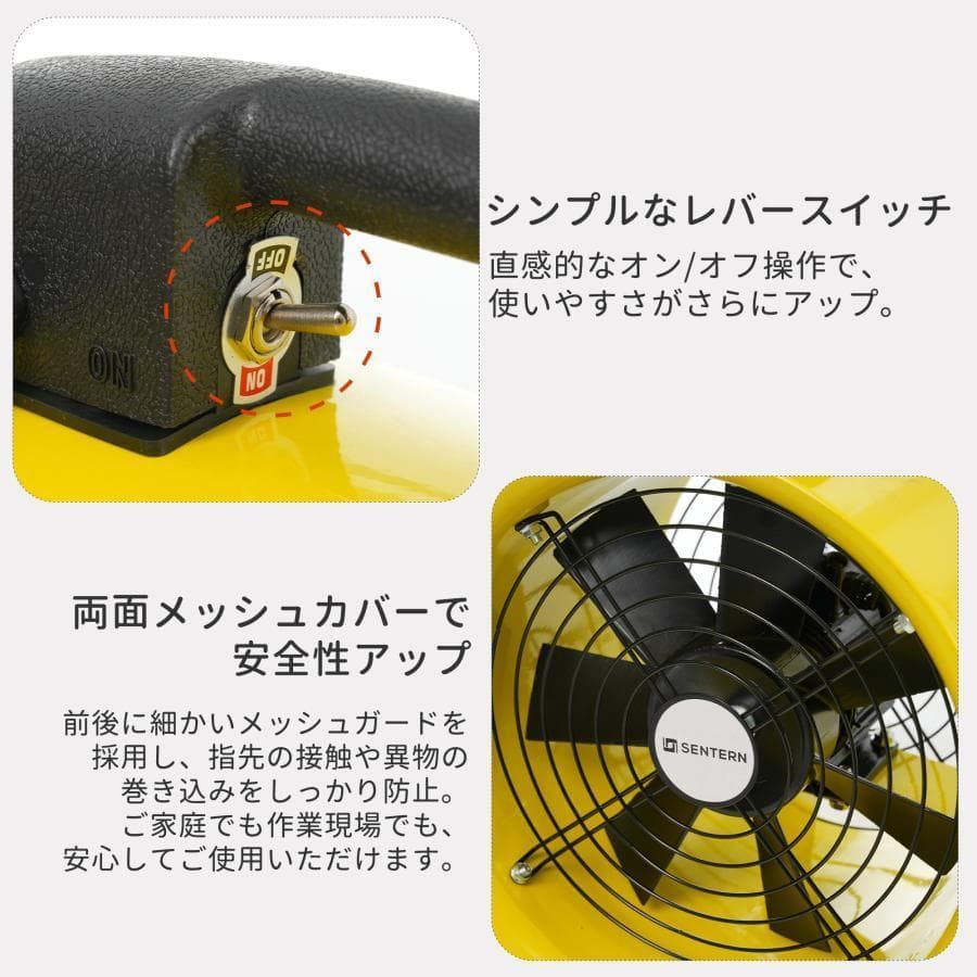 訳あり新品 倉庫送風機 工場扇 換気扇 強力 業務用 1012-140 - メルカリ
