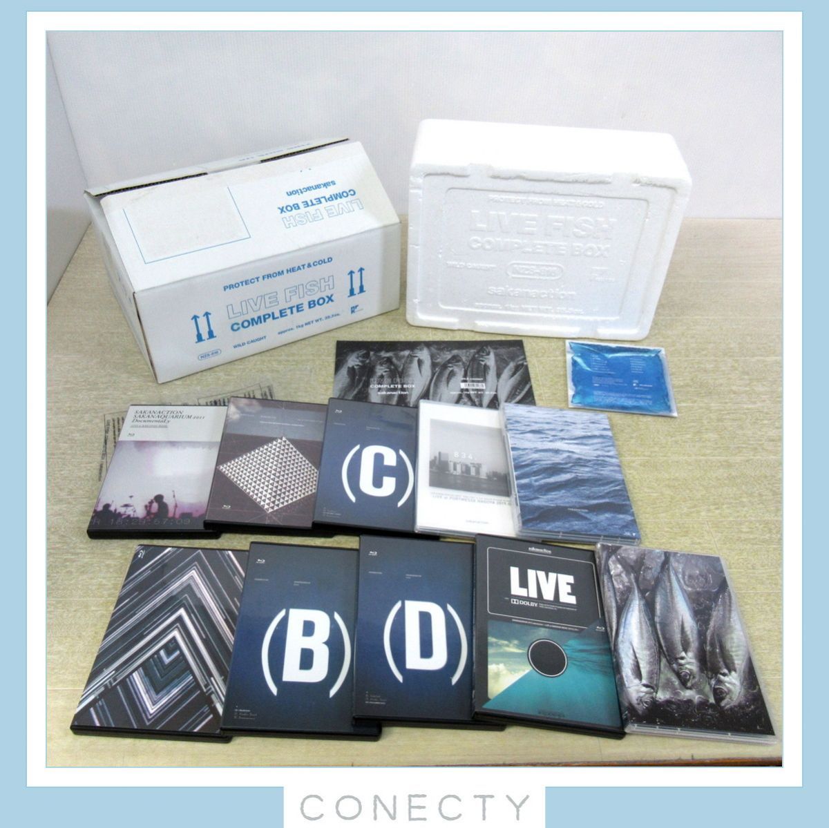 サカナクションBlu-ray「LIVE FISH -COMPLETE BOX-」DVD/ブルーレイ