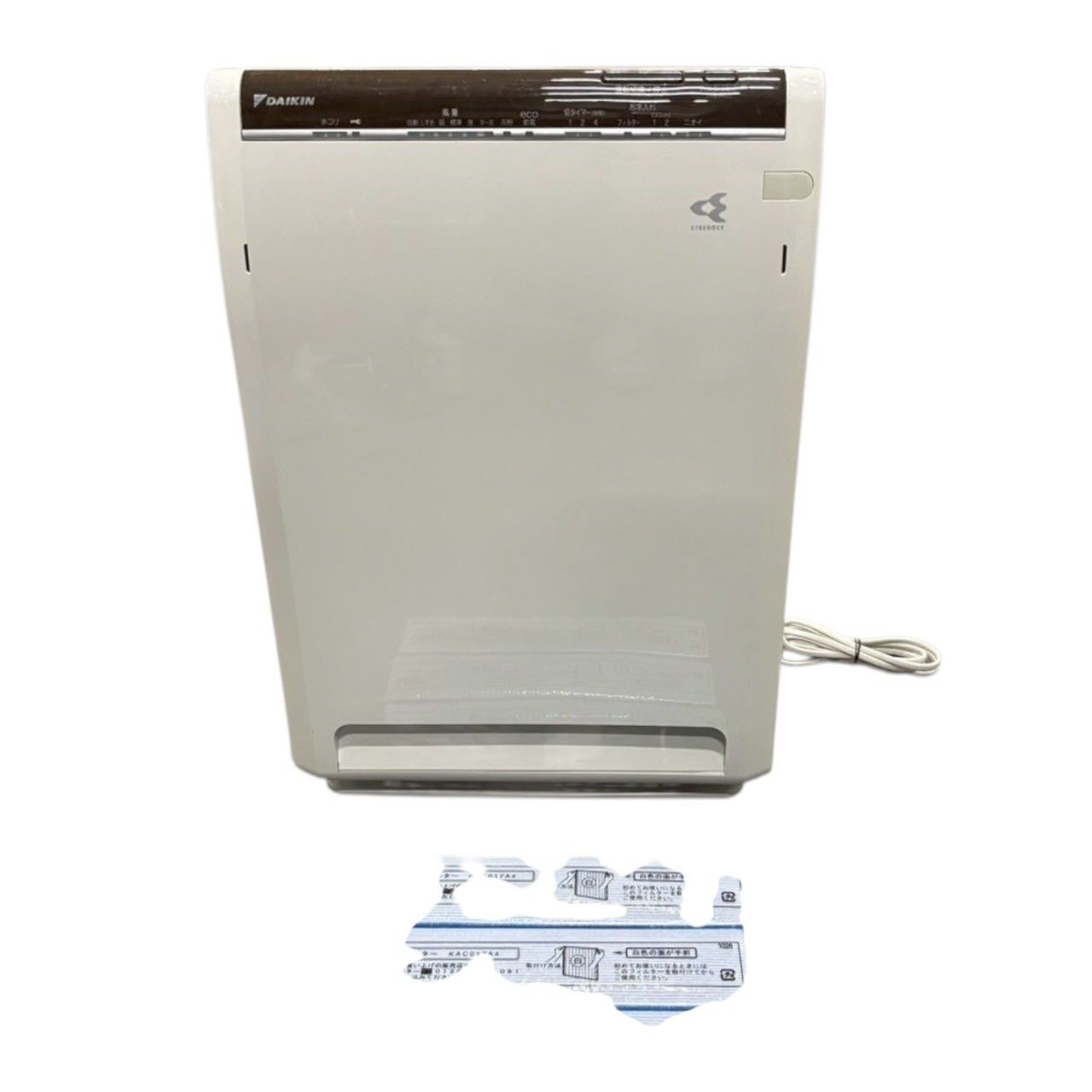 DAIKIN 空気清浄機 ACM80U-W DAIKIN ダイキン ACM80U 空気清浄機 