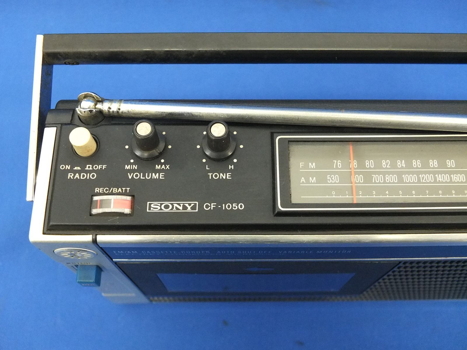 SONY ラジカセ CF-1600 （昭和47年製） - ラジオ