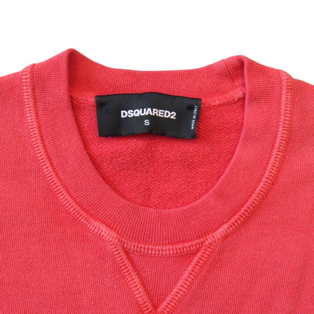 美品 18SS DSQUARED2 ディースクエアード ロゴ スウェット