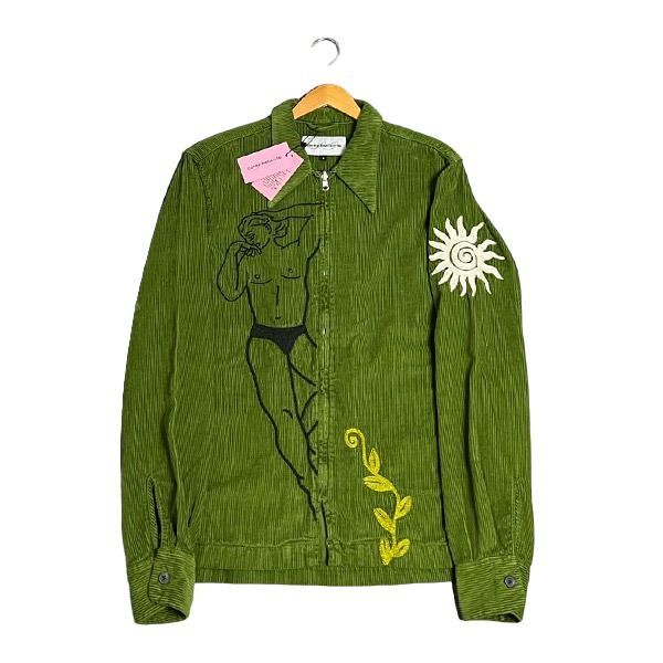 Carne bollente ネイビー コーデロイジャケット L Carne Bollenteの