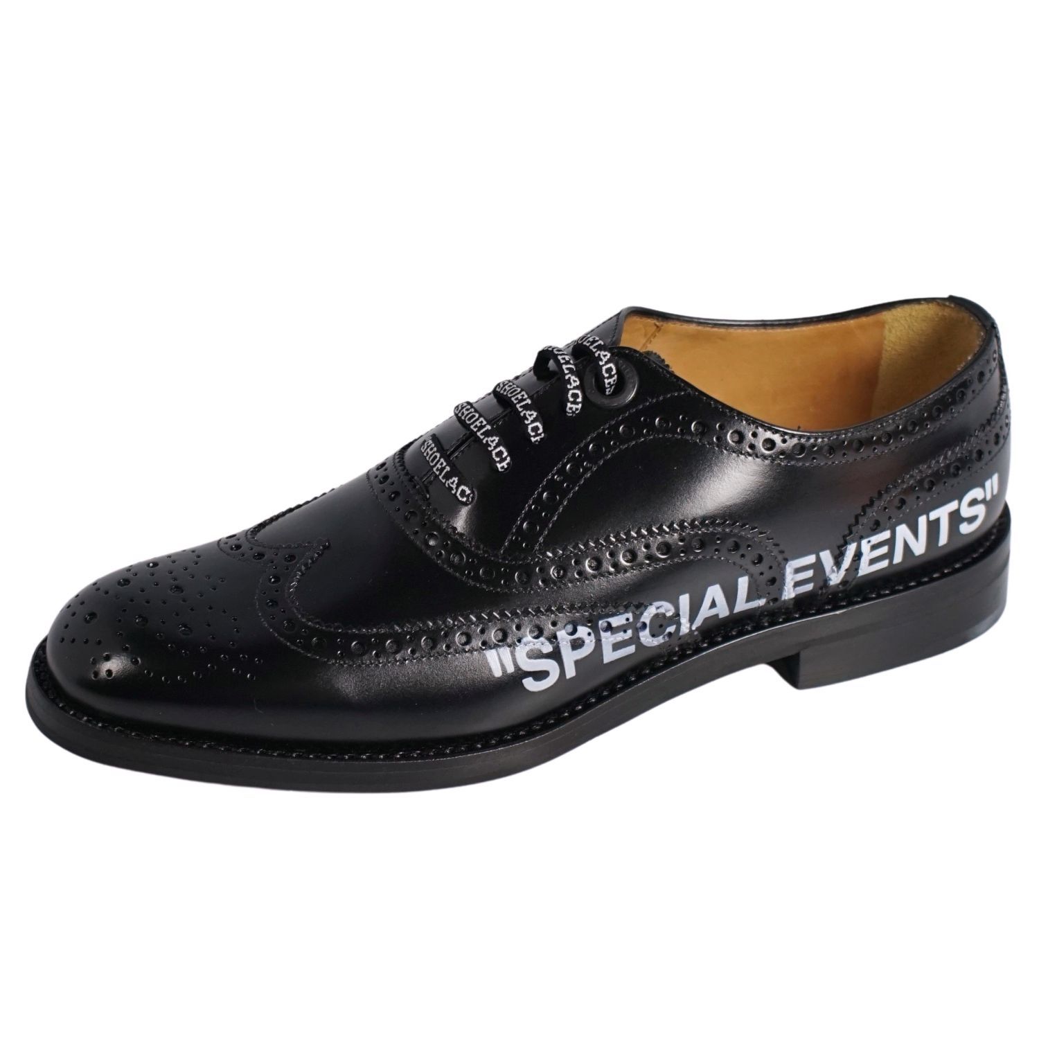 ♥ チャーチ オフホワイト Church s Off-White レザーシュ