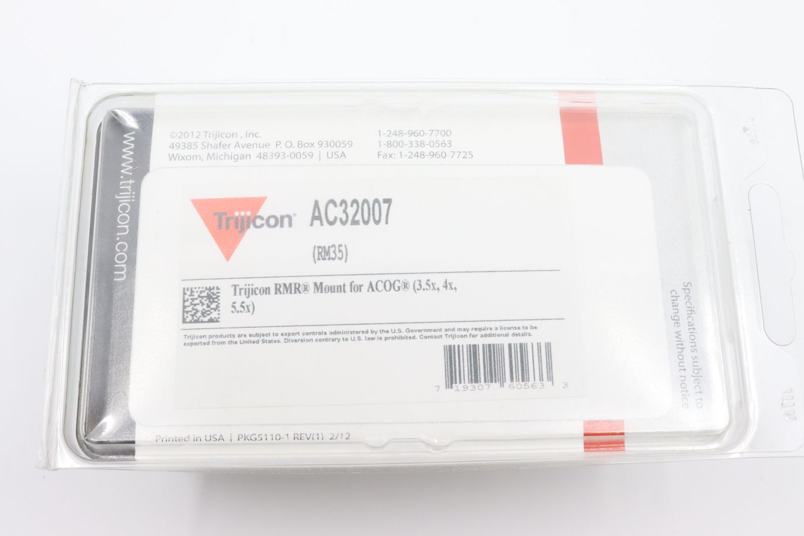ACOG全モデル用RMRマウント